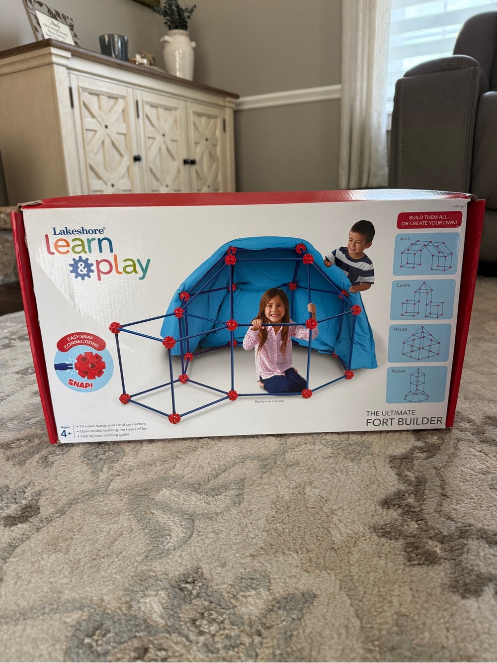 Fort Builder for kids by Lakeshore